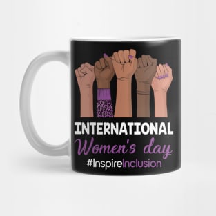 International Women's Day 2024 8 March IWD Inspire Inclusion Mug